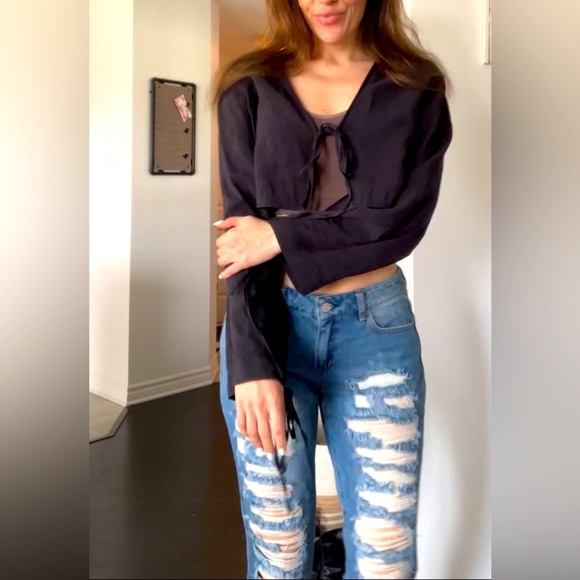 Ripped garage low waisted denim - Picture 3 of 13